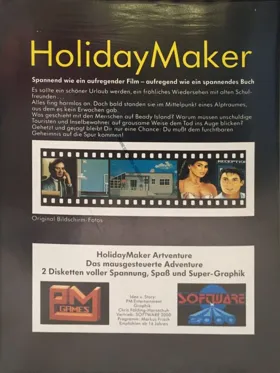 Holiday Maker_Disk2 box cover back